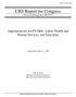 Report: Appropriations for FY2000: Labor, Health and Human Services, and Educ…