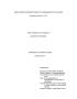 Thesis or Dissertation: Employment Interventions for Consumers with HIV/AIDS