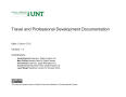 Text: Appendix G: Travel and Professional Development Documentation