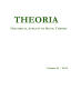 Journal/Magazine/Newsletter: Theoria, Volume 22, 2015