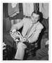 Photograph: [Photograph of Stan Kenton Sitting in a Room]
