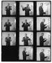 Photograph: [Sheet of Photographs of Stan Kenton]