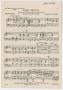Musical Score/Notation: Light Agitato: Harmonium Part