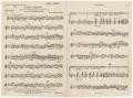 Musical Score/Notation: Light Agitato: Violin 1 Part
