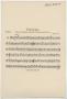 Musical Score/Notation: Pizzicato: Bass Part