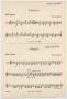 Musical Score/Notation: Furioso and Adagio: Violin 2 Part