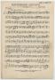 Musical Score/Notation: Misterioso Agitato: Violin 1 Part