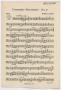 Musical Score/Notation: Dramatic Recitative Number 3: Bass Part