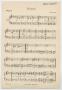 Musical Score/Notation: Furioso: Organ Part