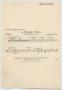 Musical Score/Notation: A Pathetic Story: Timpani Part