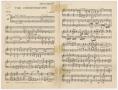 Musical Score/Notation: The Conspirators: Piano Part