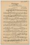 Musical Score/Notation: Prologue: Violoncello  Part