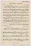 Musical Score/Notation: Dramatic Andante: Bass & Cornet 2 in A Parts