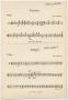 Musical Score/Notation: Furioso and Adagio: Viola Part