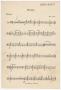 Musical Score/Notation: Hurry: Drums Part