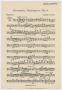 Musical Score/Notation: Dramatic Recitative Number 3: Bassoon Part
