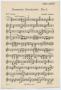 Musical Score/Notation: Dramatic Recitative Number 3: Violin 2 Part