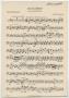Musical Score/Notation: Bayadere: Violoncello Part