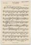 Musical Score/Notation: Bayadere: Violin 2 Part