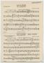 Musical Score/Notation: Bayadere: Trombone & Timpani, Triangle, Cymbals Part