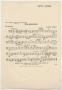 Musical Score/Notation: Passionato: Trombone Part