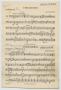 Musical Score/Notation: Uneasiness: Trombone, Timpani &Triangle Parts