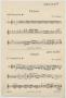 Musical Score/Notation: Furioso and Adagio: Clarinet 1 in B♭ Part