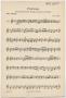 Musical Score/Notation: Pizzicato: Violin 2 Part