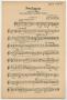 Musical Score/Notation: Prologue: Horn in F Part