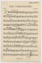 Musical Score/Notation: The Conspirators: Cello Part