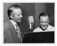 Photograph: [Photograph of Stan Kenton and Benny Goodman]