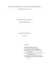 Thesis or Dissertation: Naples and the Emergence of the Tenor as Hero in Italian Serious Opera