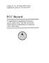 Book: FCC Record, Volume 32, No. 10, Pages 8225 to 9110, Supplement (Januar…