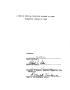 Thesis or Dissertation: A Study of Physical Education Programs of Negro Elementary Schools of…