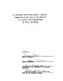Thesis or Dissertation: An Evaluative Study of the Physical Education Program for College Wom…
