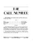 Journal/Magazine/Newsletter: The Call Number, Volume 3, Number 5, February 1942