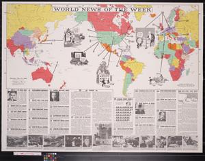 Primary view of World news of the week, Monday, Dec. 30, 1940, volume 3, no. 17.