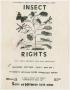 Poster: [Insect Rights benefit poster]