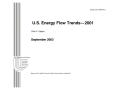 Report: U.S. Energy Flow Trends - 2001