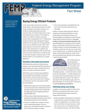 Primary view of Buying Energy Efficient Products