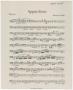 Musical Score/Notation: Apparitions: Bassoon Part
