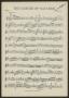 Musical Score/Notation: The Dancer of Navarre: Flute Part