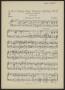 Musical Score/Notation: Chopiniana Suite: Organ Part