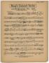 Musical Score/Notation: Alborada Number 109: Bassoon Part