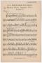 Musical Score/Notation: Heavy Descriptive Agitato Number 1: Flute Part