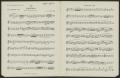 Musical Score/Notation: Agitato: Clarinet 2 in Bb Part