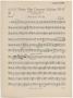 Musical Score/Notation: Chopiniana Suite: Bass Part