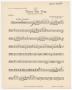 Musical Score/Notation: Thru the Fog: Cello Part