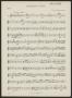 Musical Score/Notation: Military Scene: Oboe Part