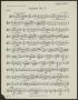 Musical Score/Notation: Agitato Number 3: Viola Part
